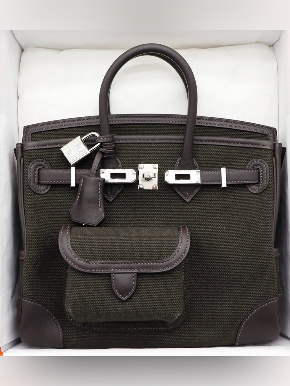 Hermes Birkin 25 Cargo Bronze/ Ebene